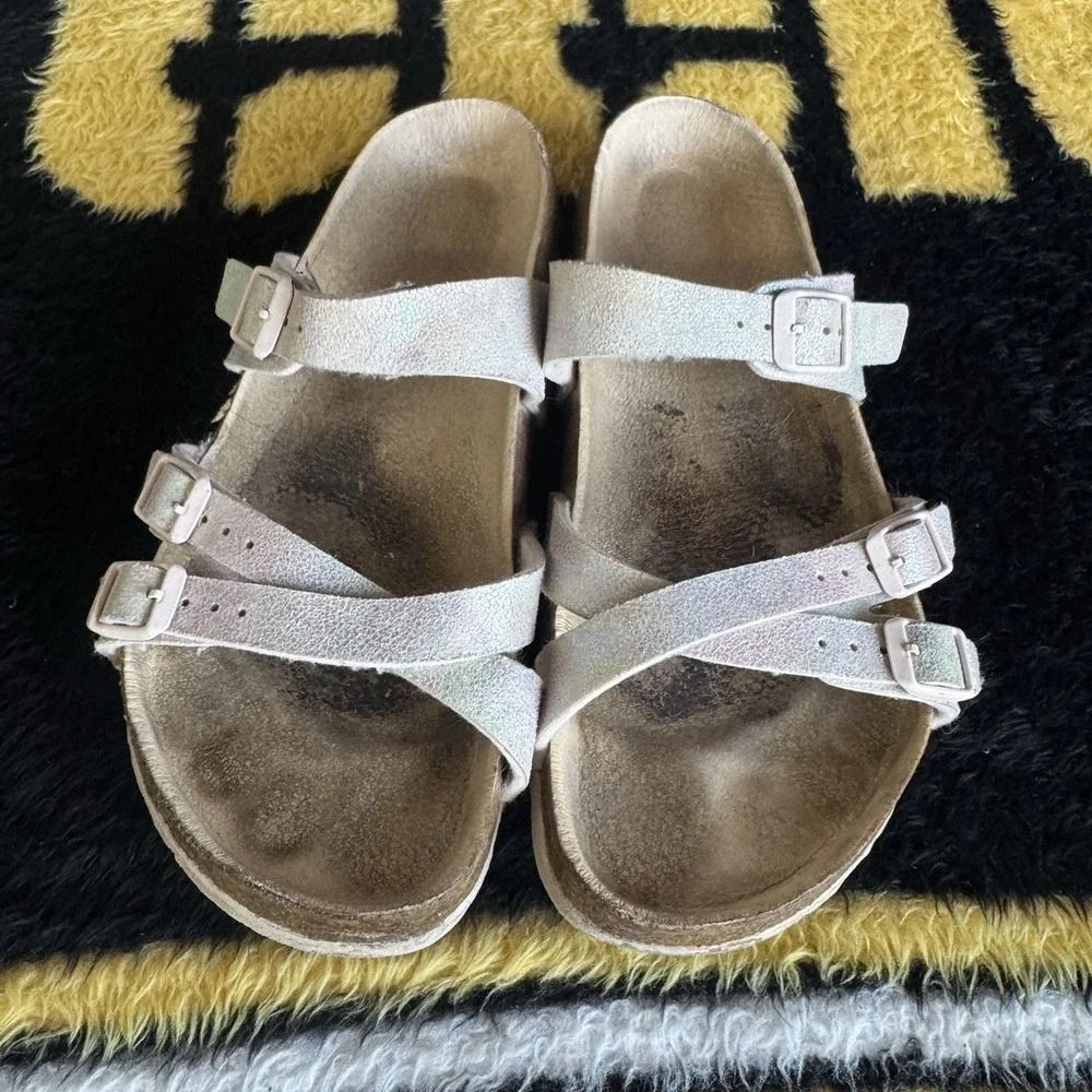Size 38/W7 - Birkenstock FRANCA LIGHT ROSE Women's Sandal Pink